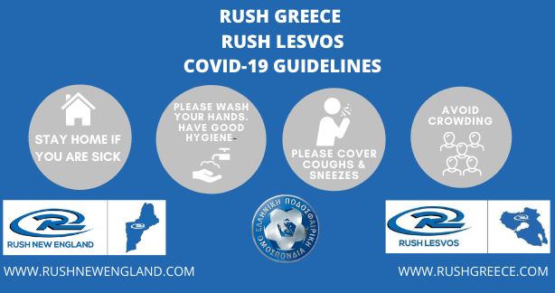 RUSH GREECE COVID 19 GUIDELINES