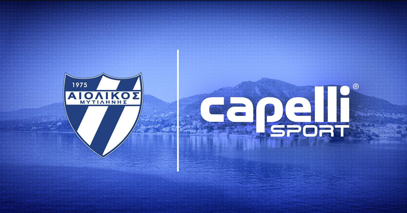 Capelli Sport Announces Partnership with Aiolikos Football Club